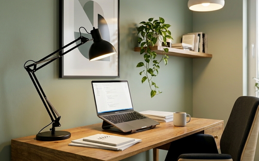 Bureau à la maison : Quel éclairage choisir pour booster sa concentration sans se fatiguer les yeux ?