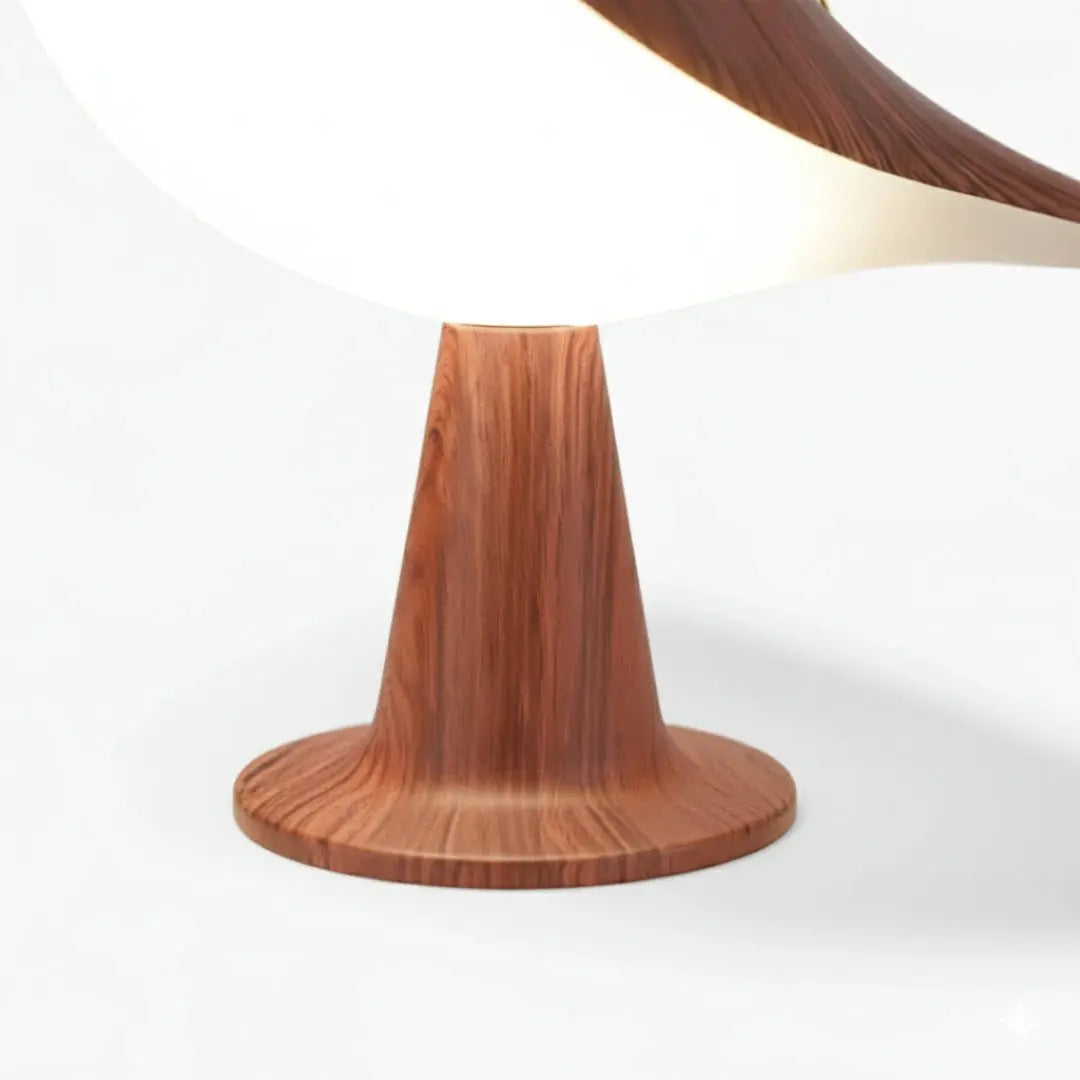 Lampe de Chevet Tactile -  Oiseau Effet Bois Homy Light