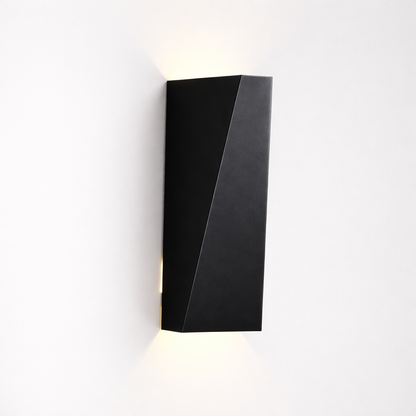 Applique Murale LED Cubique Design Noir ou Blanc
