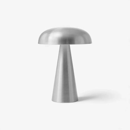 Lampe de Chevet Champignon Métal - Tactile et Sans Fil Homy Light