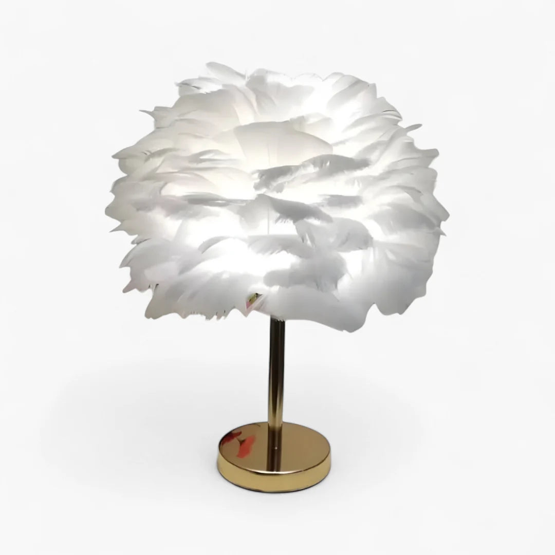 Lampe De Chevet Cocooning en plumes Homy Light