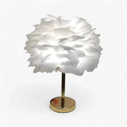 Lampe De Chevet Cocooning en plumes Homy Light
