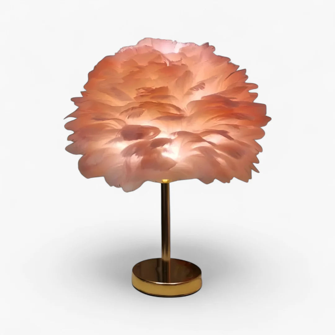 Lampe De Chevet Cocooning en plumes Homy Light