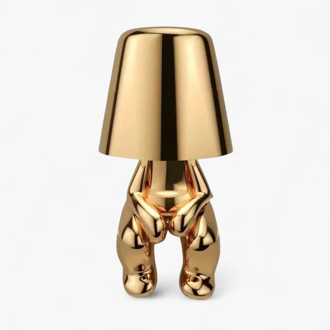 Lampe De Chevet Tactile - Bonhomme Dorée Homy Light