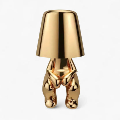Lampe De Chevet Tactile - Bonhomme Dorée Homy Light