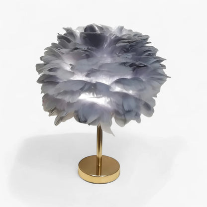 Lampe De Chevet Cocooning en plumes Homy Light