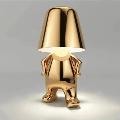Lampe De Chevet Tactile - Bonhomme Dorée Homy Light