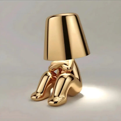 Lampe De Chevet Tactile - Bonhomme Dorée Homy Light