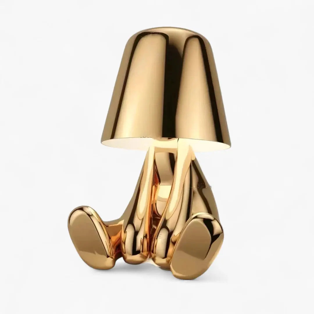 Lampe De Chevet Tactile - Bonhomme Dorée Homy Light