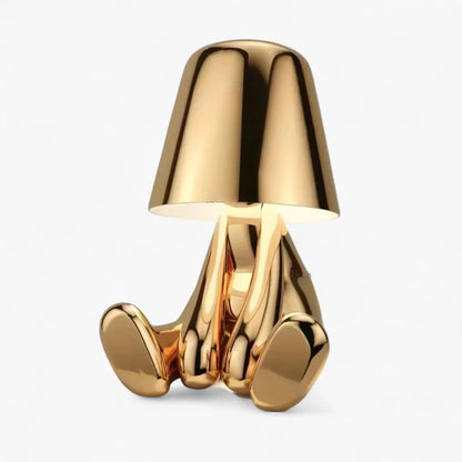 Lampe De Chevet Tactile - Bonhomme Dorée Homy Light