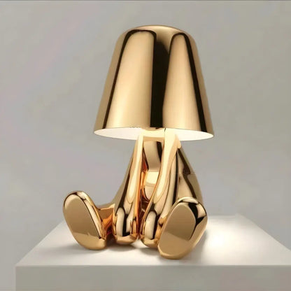 Lampe De Chevet Tactile - Bonhomme Dorée Homy Light