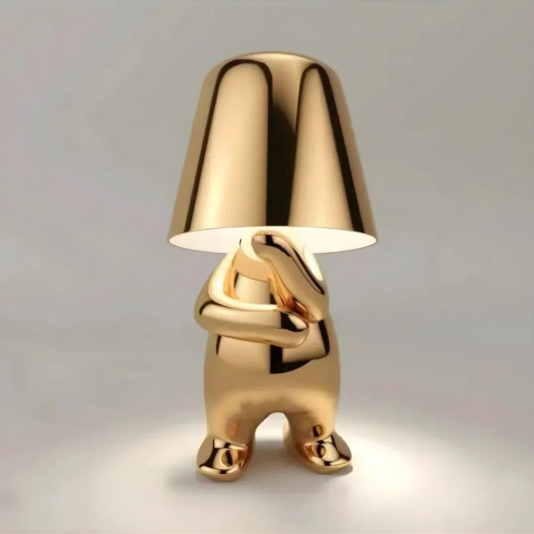 Lampe De Chevet Tactile - Bonhomme Dorée Homy Light
