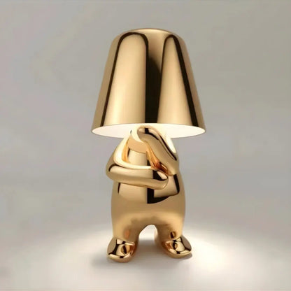 Lampe De Chevet Tactile - Bonhomme Dorée Homy Light