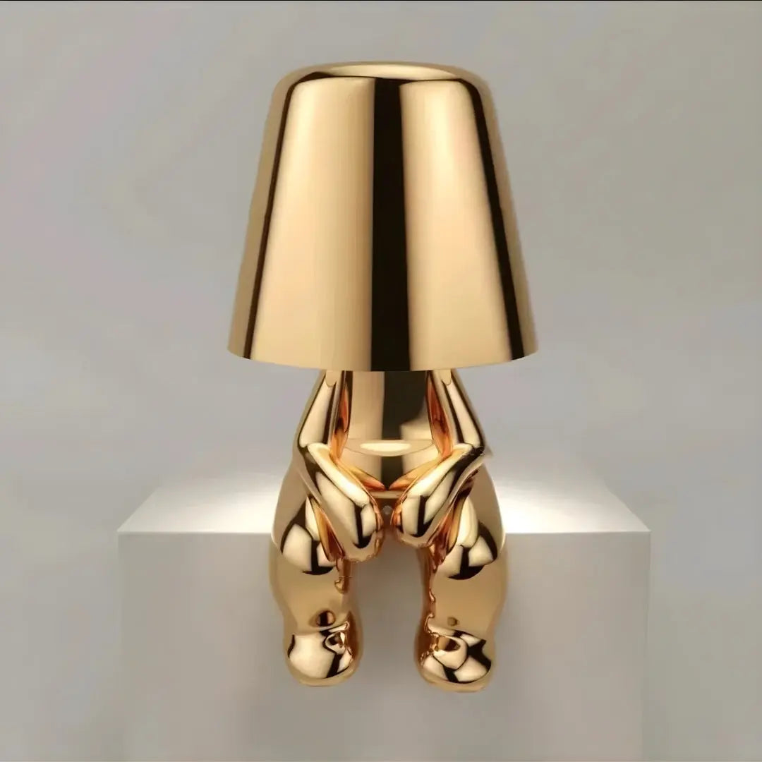 Lampe De Chevet Tactile - Bonhomme Dorée Homy Light