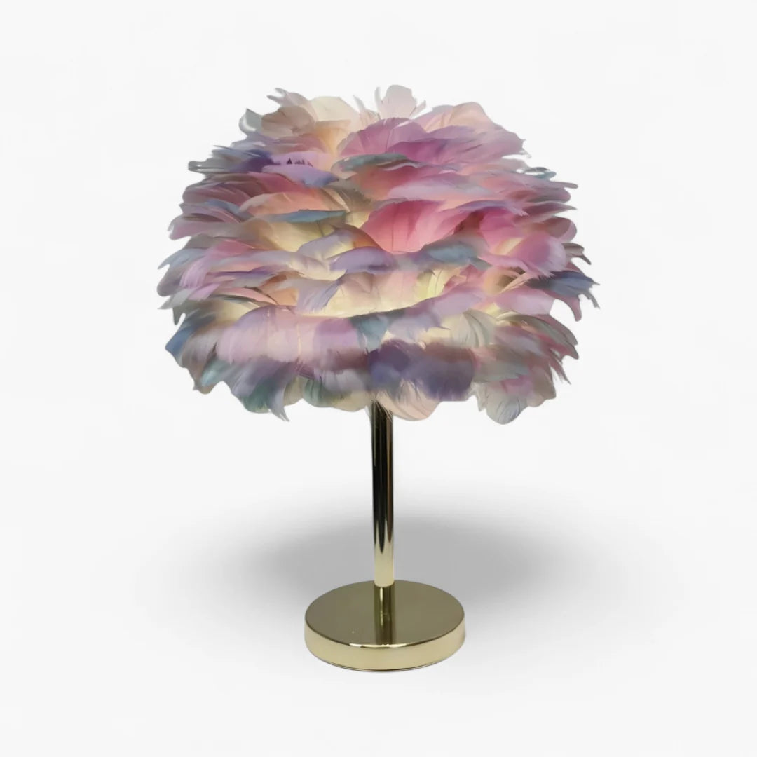 Lampe De Chevet Cocooning en plumes Homy Light