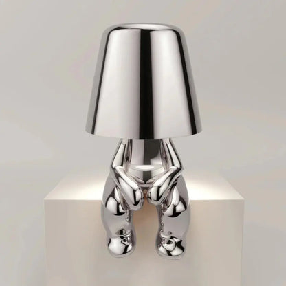 Lampe De Chevet Tactile - Bonhomme Dorée Homy Light
