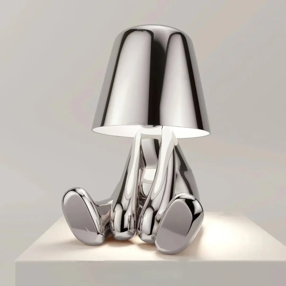 Lampe De Chevet Tactile - Bonhomme Dorée Homy Light