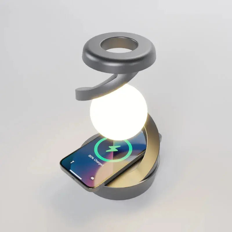 Lampe De Chevet Design Moderne (Chargeur Induction) Homy Light